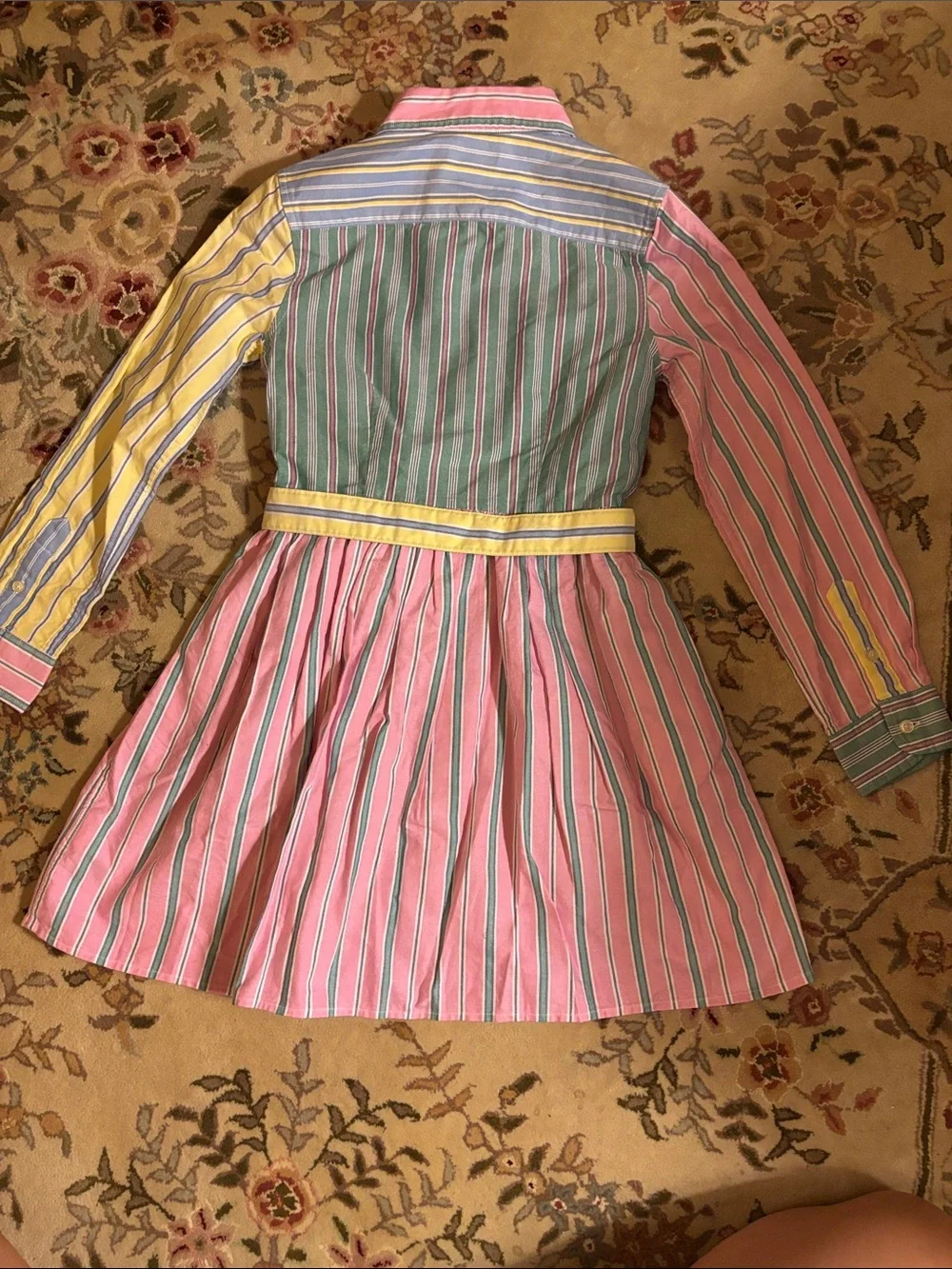 Polo by Ralph Lauren Girls Multicolored Dress